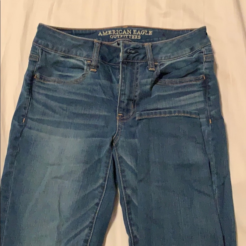 American Eagle super stretch jeans